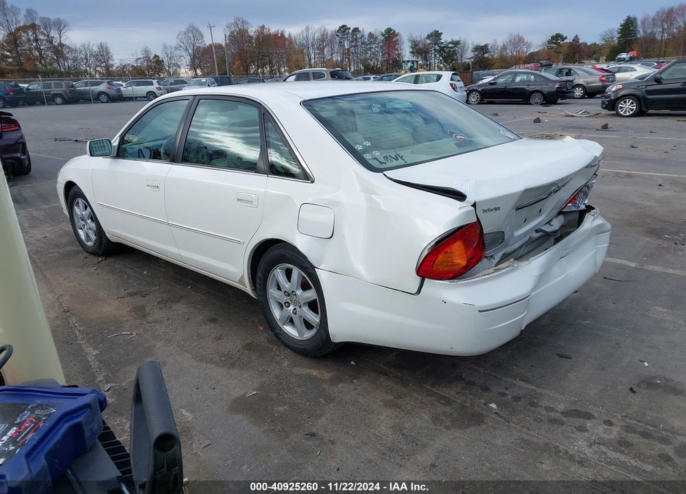 2000 TOYOTA AVALON XLS VIN: 4T1BF28B6YU067677