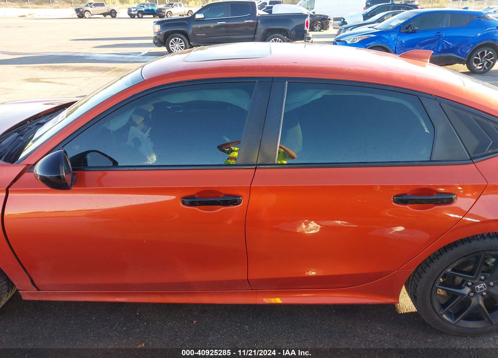 2022 HONDA CIVIC SI VIN: 2HGFE1E52NH470072
