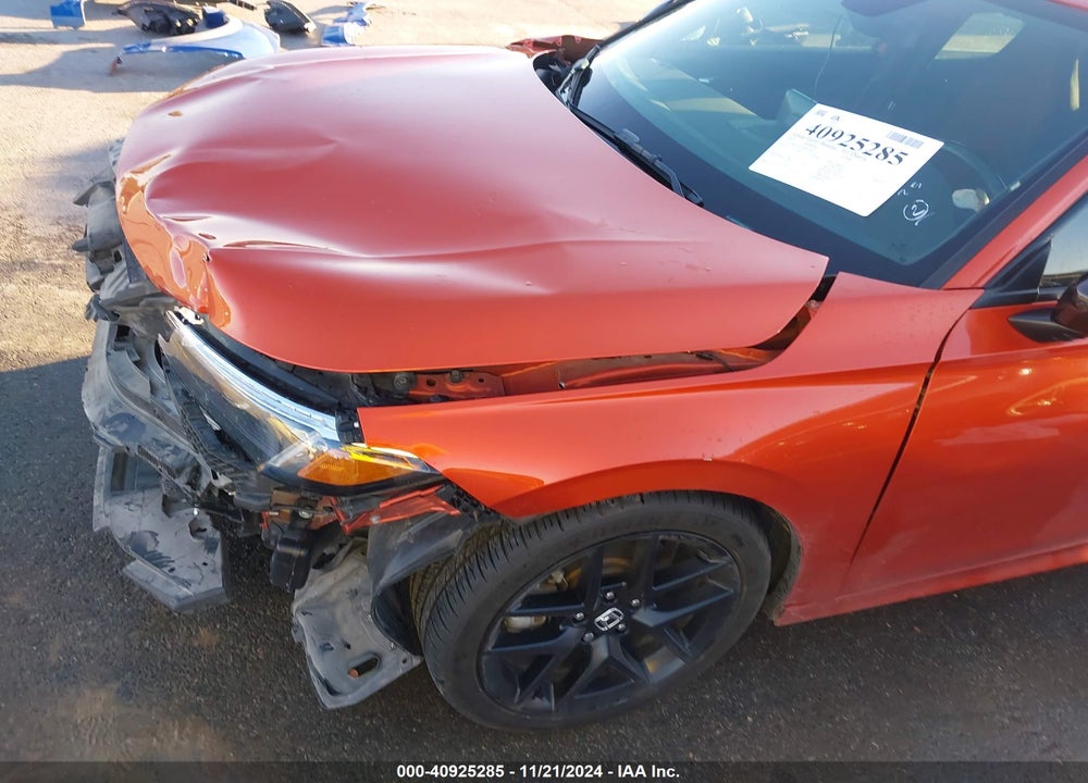 2022 HONDA CIVIC SI VIN: 2HGFE1E52NH470072