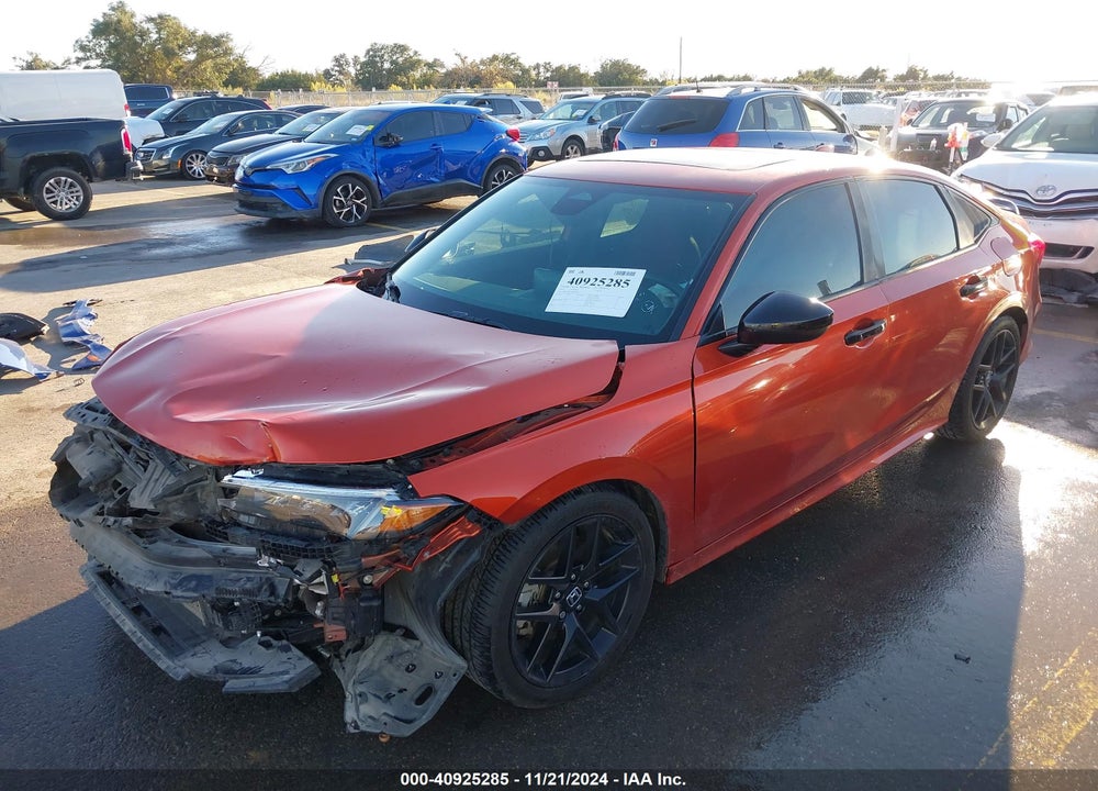 2022 HONDA CIVIC SI VIN: 2HGFE1E52NH470072