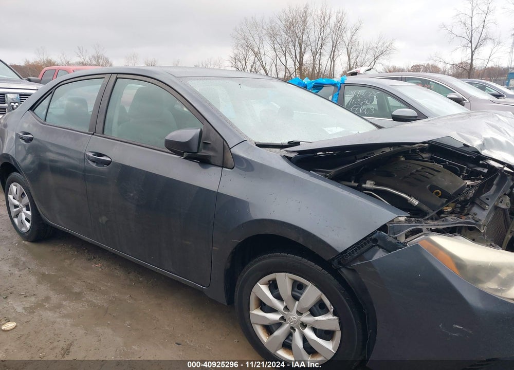 2016 TOYOTA COROLLA VIN: 5YFBURHE5GP424792