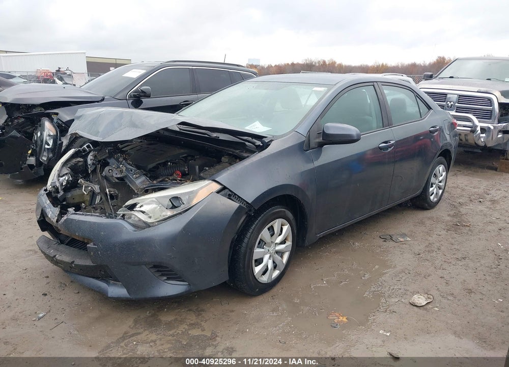 2016 TOYOTA COROLLA VIN: 5YFBURHE5GP424792