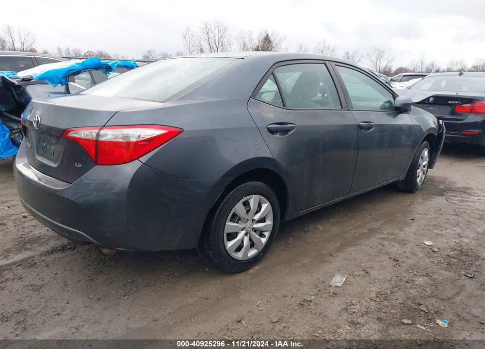 2016 TOYOTA COROLLA VIN: 5YFBURHE5GP424792
