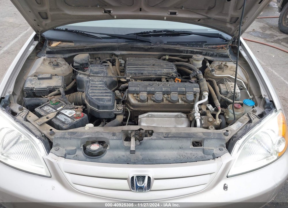 2001 HONDA CIVIC EX VIN: 2HGES26771H531713