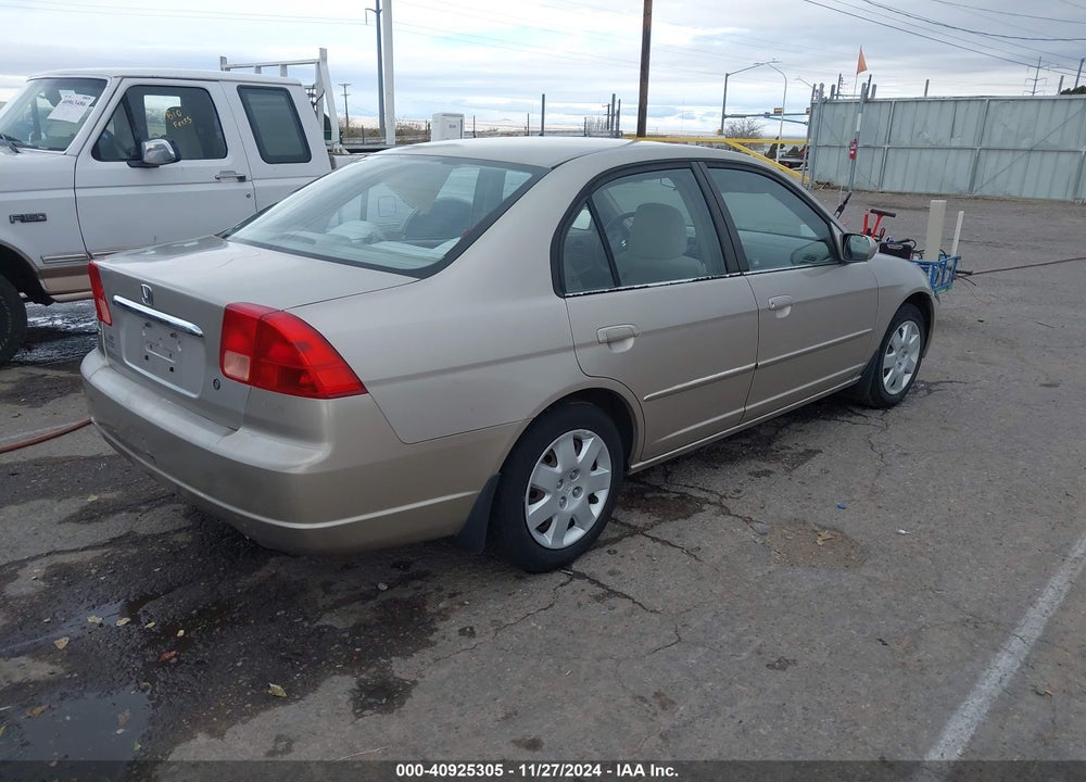 2001 HONDA CIVIC EX VIN: 2HGES26771H531713
