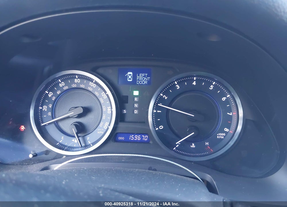 2011 LEXUS IS 250 VIN: JTHBF5C26B5140852