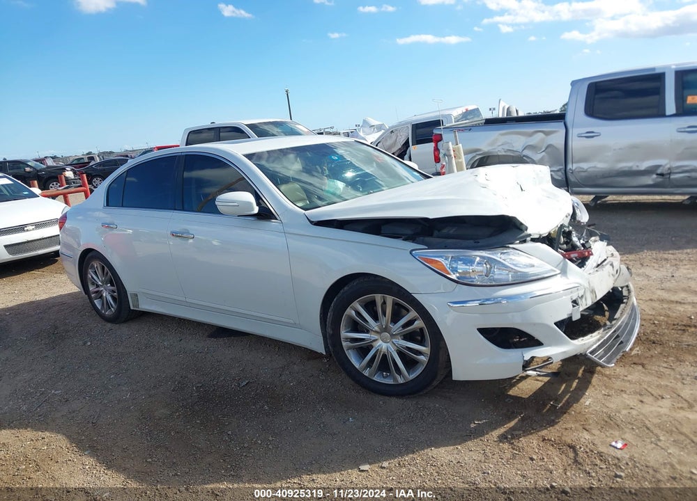 2012 HYUNDAI GENESIS 3.8 VIN: KMHGC4DD5CU169515