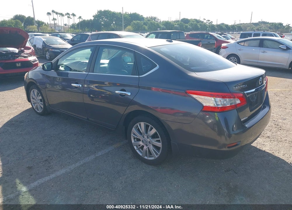 2015 NISSAN SENTRA SL VIN: 3N1AB7AP6FY251190