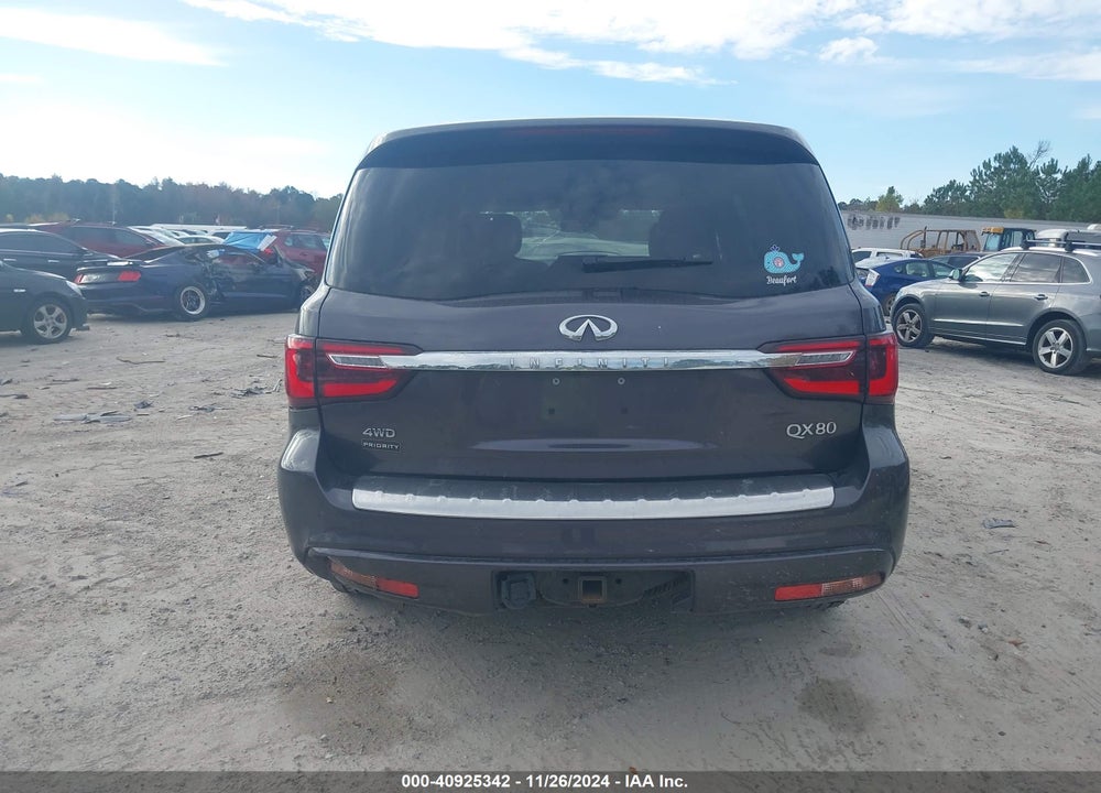 2022 INFINITI QX80 LUXE AWD VIN: JN8AZ2AE0N9290859