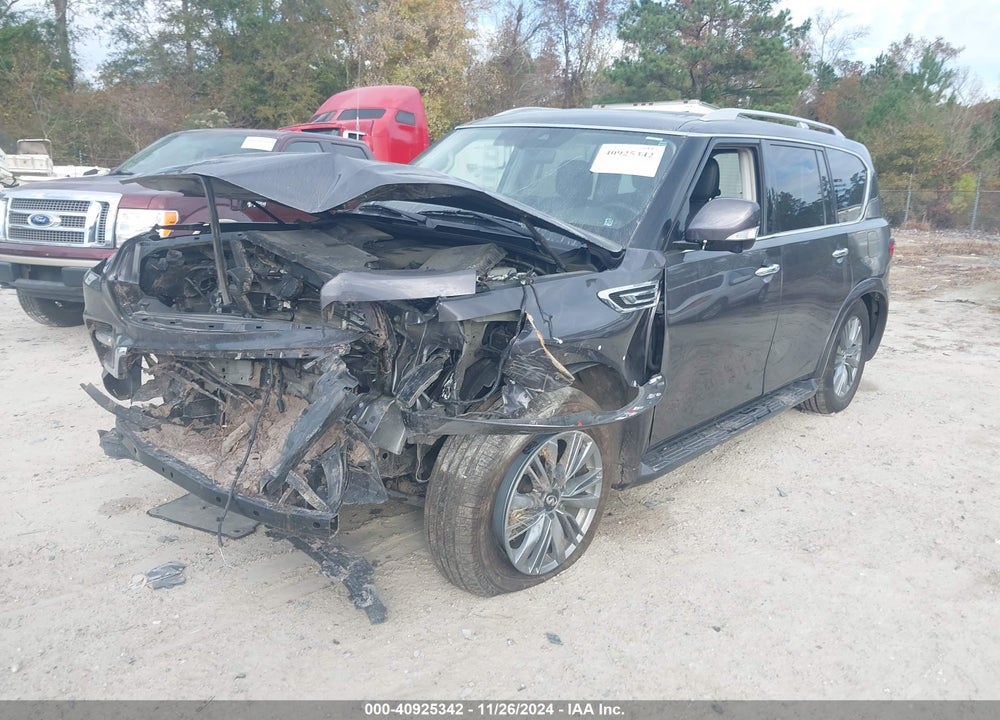 2022 INFINITI QX80 LUXE AWD VIN: JN8AZ2AE0N9290859
