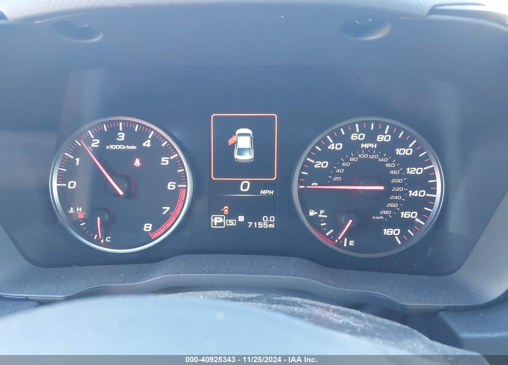 2023 SUBARU WRX VIN: JF1VBAB62P8809637