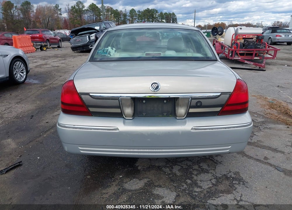 2007 MERCURY GRAND MARQUIS LS VIN: 2MEHM75VX7X606002