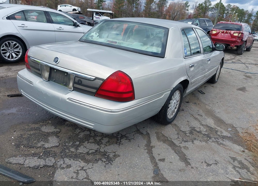 2007 MERCURY GRAND MARQUIS LS VIN: 2MEHM75VX7X606002