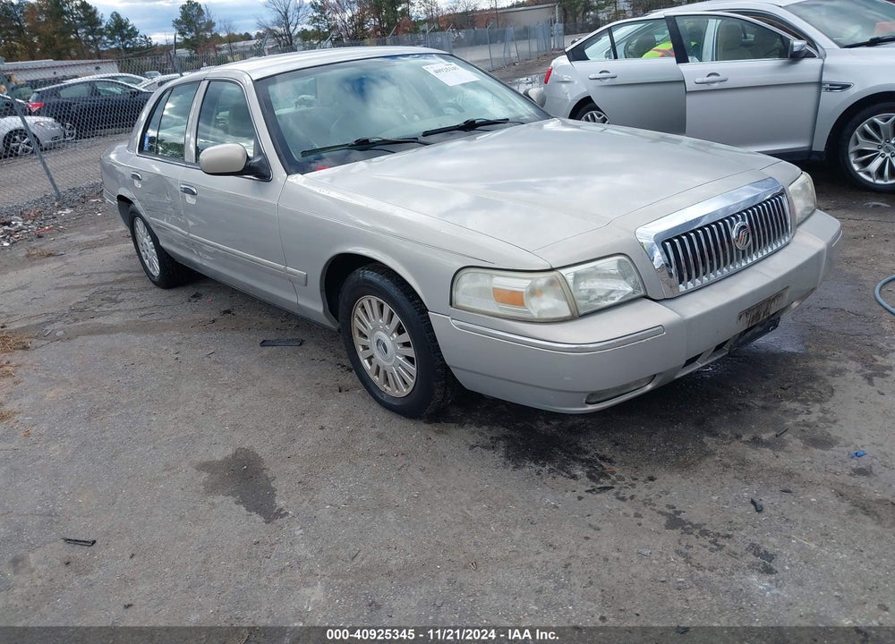 2007 MERCURY GRAND MARQUIS LS VIN: 2MEHM75VX7X606002