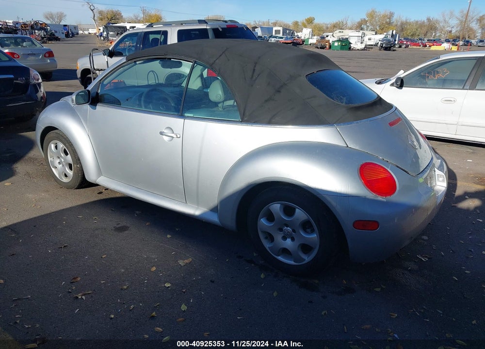 2003 VOLKSWAGEN NEW BEETLE GLS VIN: 3VWCK21Y23M302847