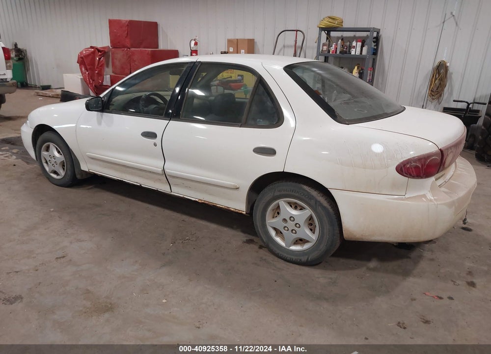 2004 CHEVROLET CAVALIER VIN: 1G1JC52F047290496