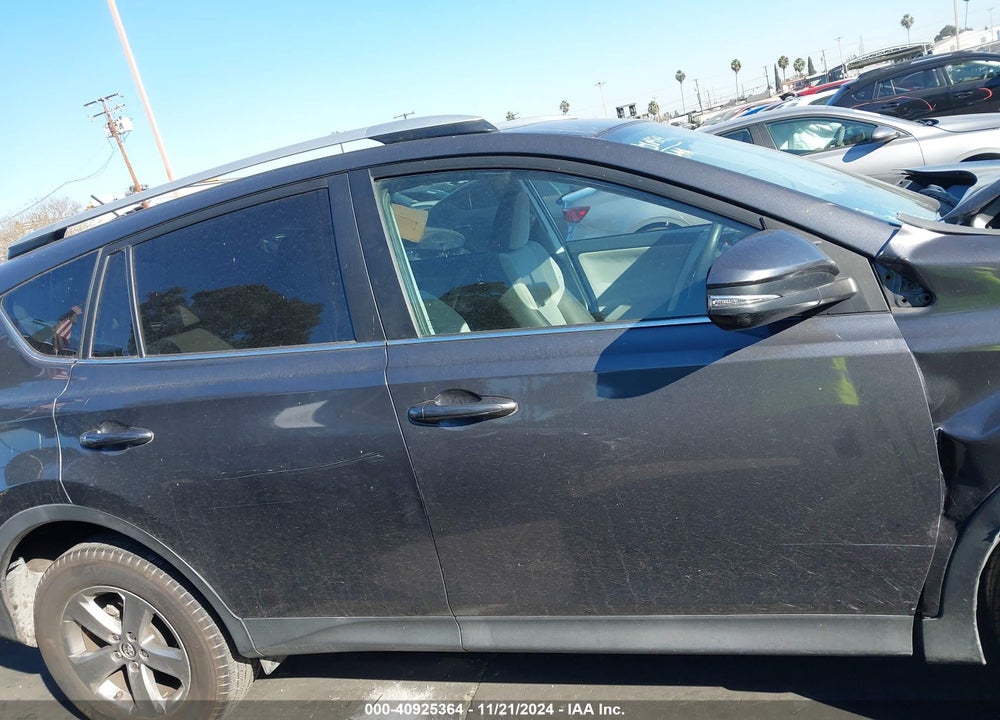 2015 TOYOTA RAV4 XLE VIN: 2T3WFREV3FW141506