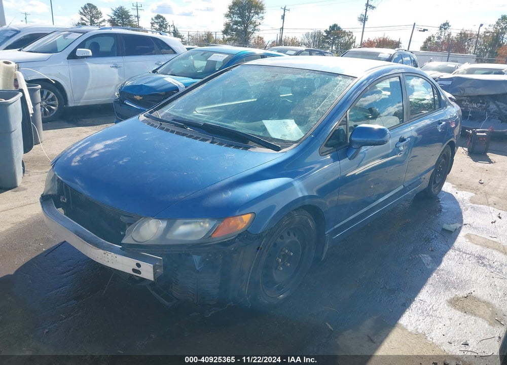 2006 HONDA CIVIC LX VIN: 1HGFA16536L028139