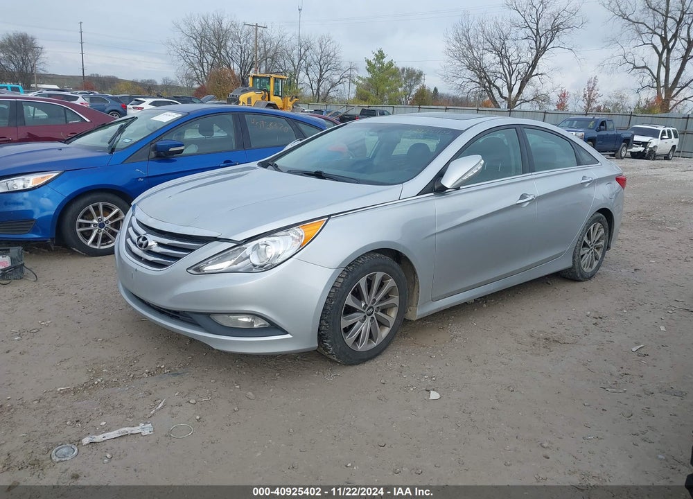 2014 HYUNDAI SONATA LIMITED VIN: 5NPEC4AC4EH907695