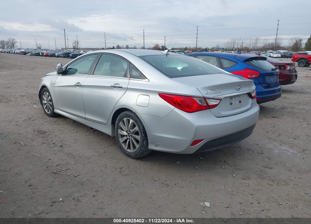 2014 HYUNDAI SONATA LIMITED VIN: 5NPEC4AC4EH907695