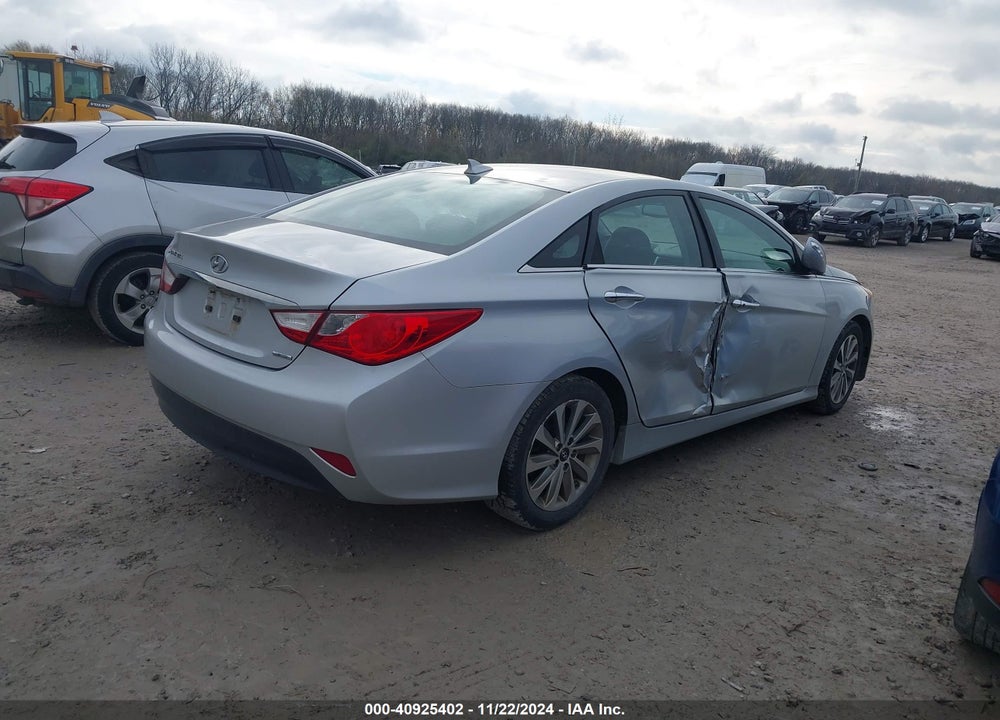 2014 HYUNDAI SONATA LIMITED VIN: 5NPEC4AC4EH907695