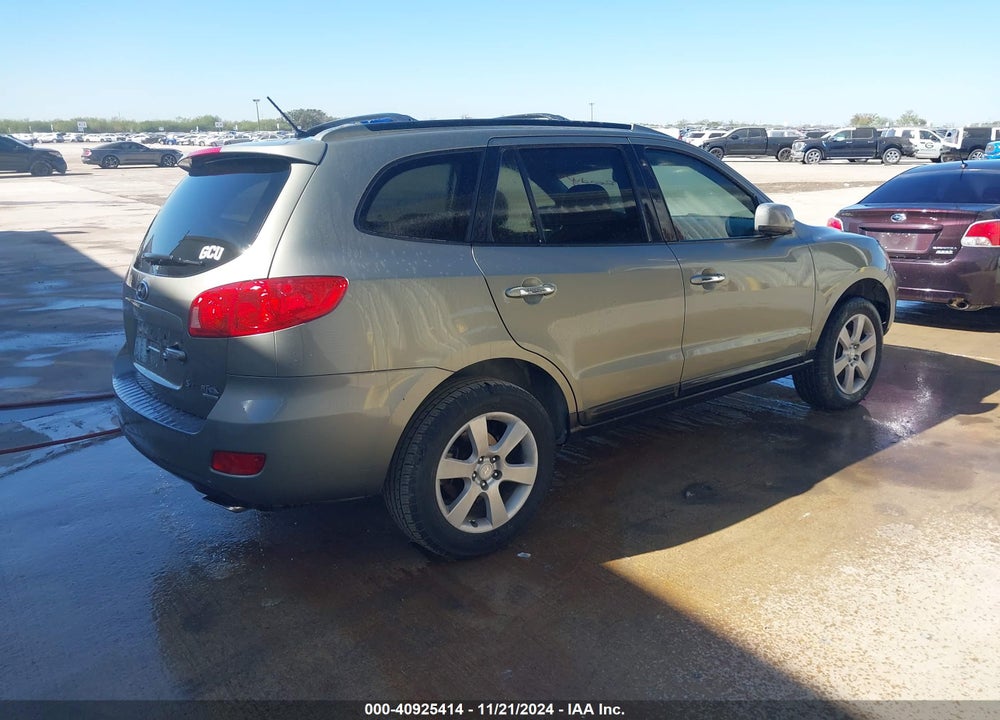 2007 HYUNDAI SANTA FE LIMITED/SE VIN: 5NMSH13EX7H038781