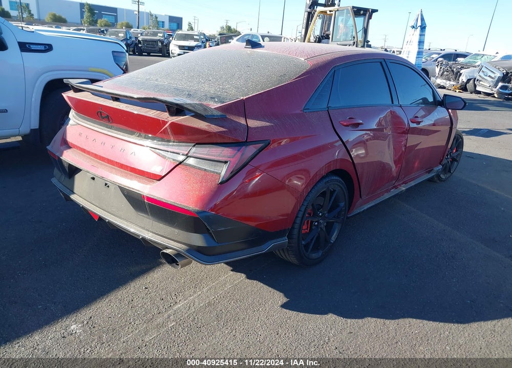 2025 HYUNDAI ELANTRA N VIN: KMHLW4DK2SU023768