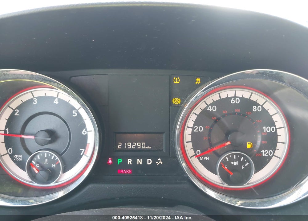2013 DODGE GRAND CARAVAN SXT VIN: 2C4RDGCG9DR521856