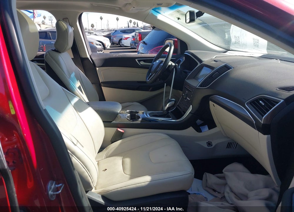 2016 FORD EDGE TITANIUM VIN: 2FMPK3K83GBB82780