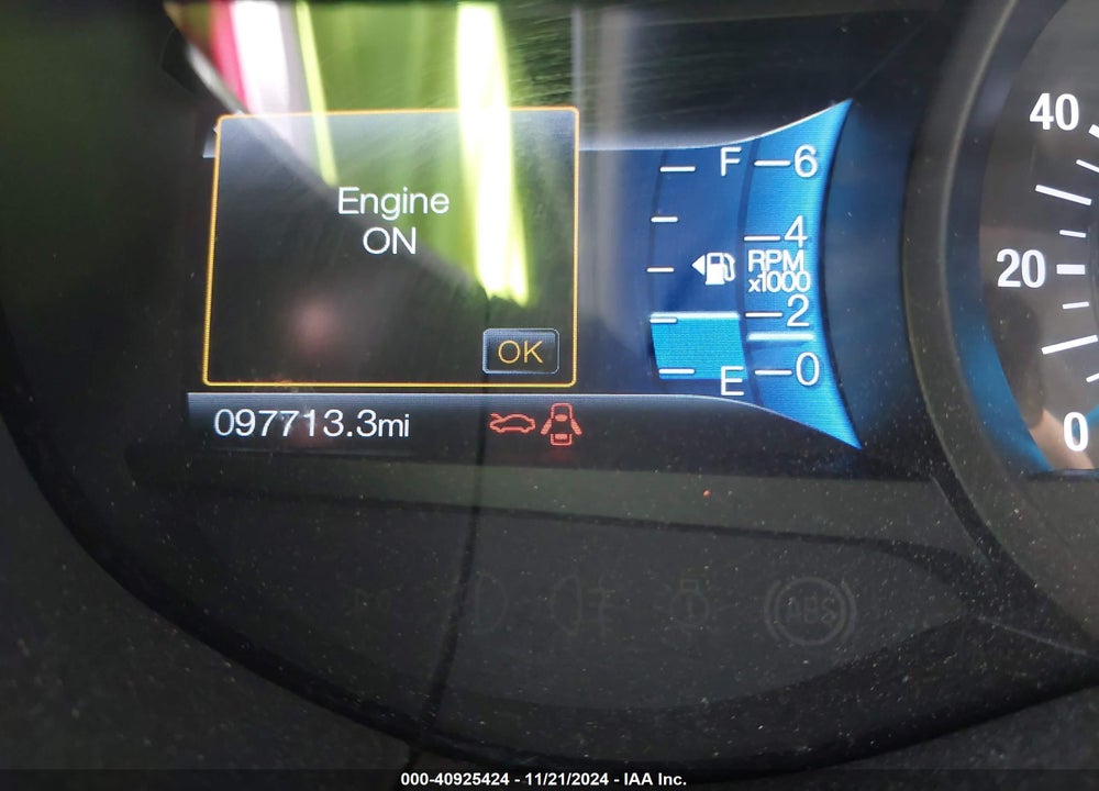 2016 FORD EDGE TITANIUM VIN: 2FMPK3K83GBB82780