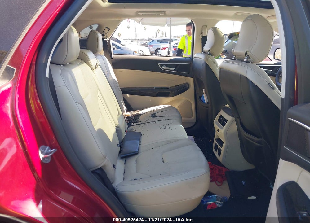 2016 FORD EDGE TITANIUM VIN: 2FMPK3K83GBB82780