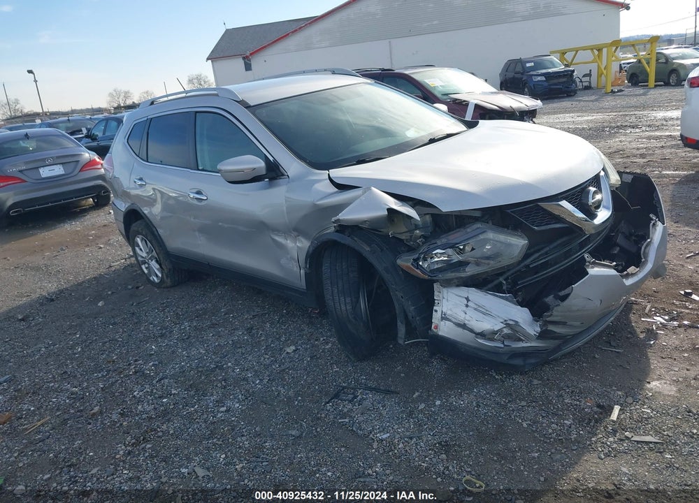 2015 NISSAN ROGUE SV VIN: 5N1AT2MV6FC903799