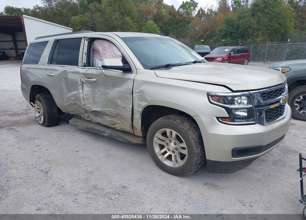 2015 CHEVROLET TAHOE LT VIN: 1GNSCBKC1FR192673