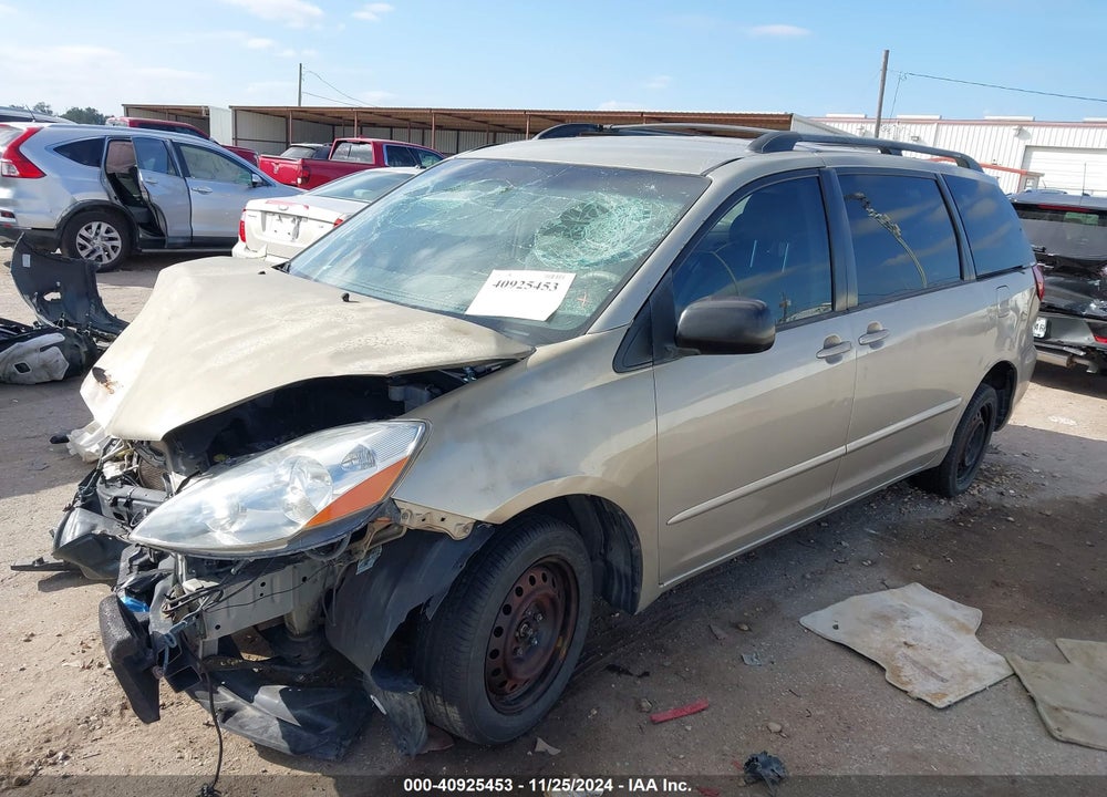 2008 TOYOTA SIENNA LE VIN: 5TDZK23C28S132317