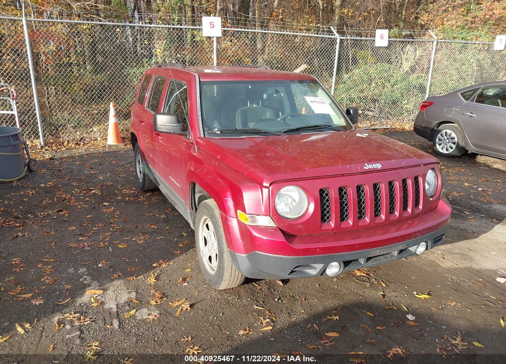 2016 JEEP PATRIOT SPORT VIN: 1C4NJPBB4GD532638