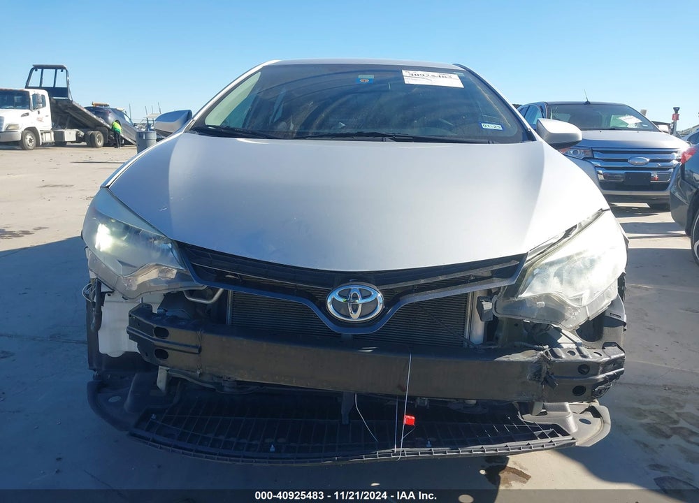 2016 TOYOTA COROLLA LE VIN: 5YFBURHE6GP397988
