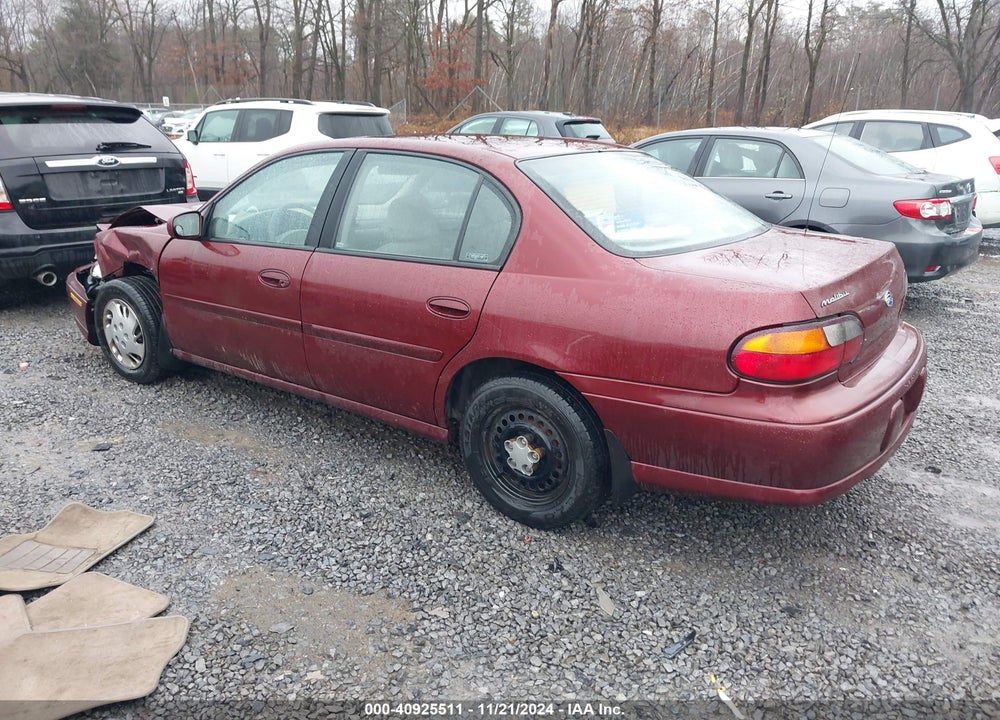1998 CHEVROLET MALIBU VIN: 1G1ND52M7W6222296
