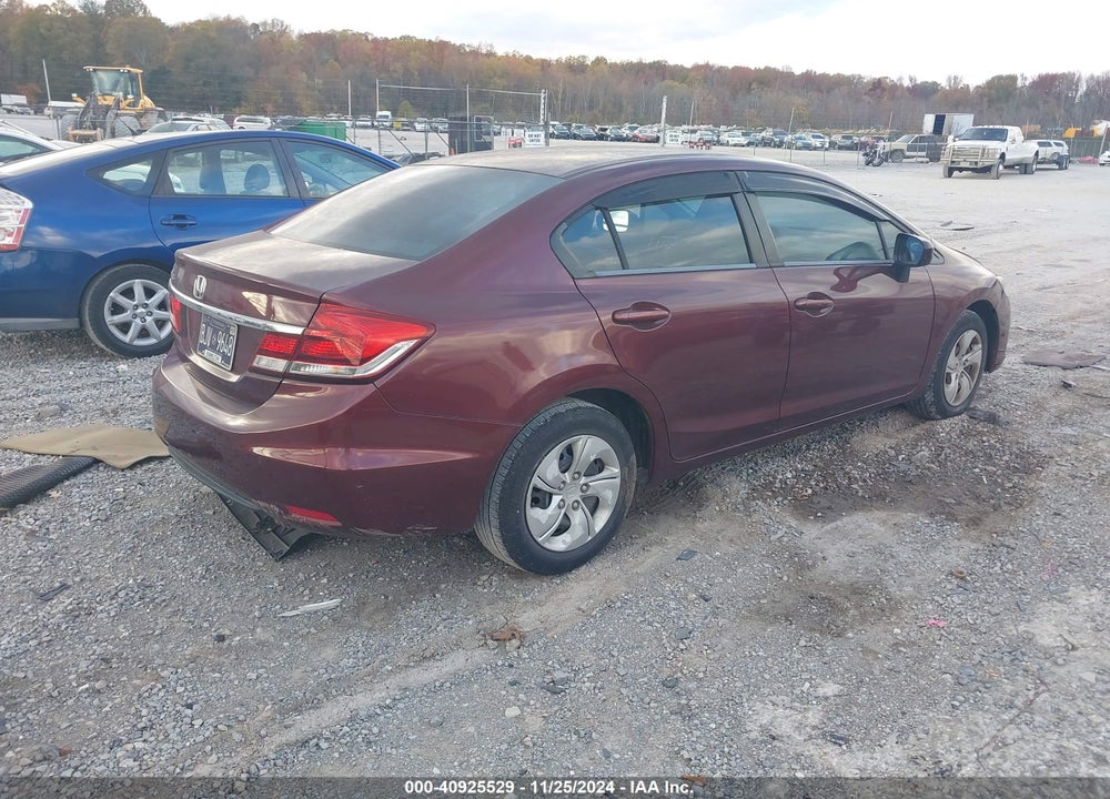 2015 HONDA CIVIC LX VIN: 19XFB2F52FE110776
