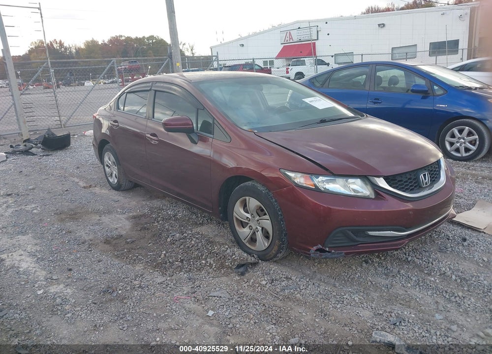 2015 HONDA CIVIC LX VIN: 19XFB2F52FE110776