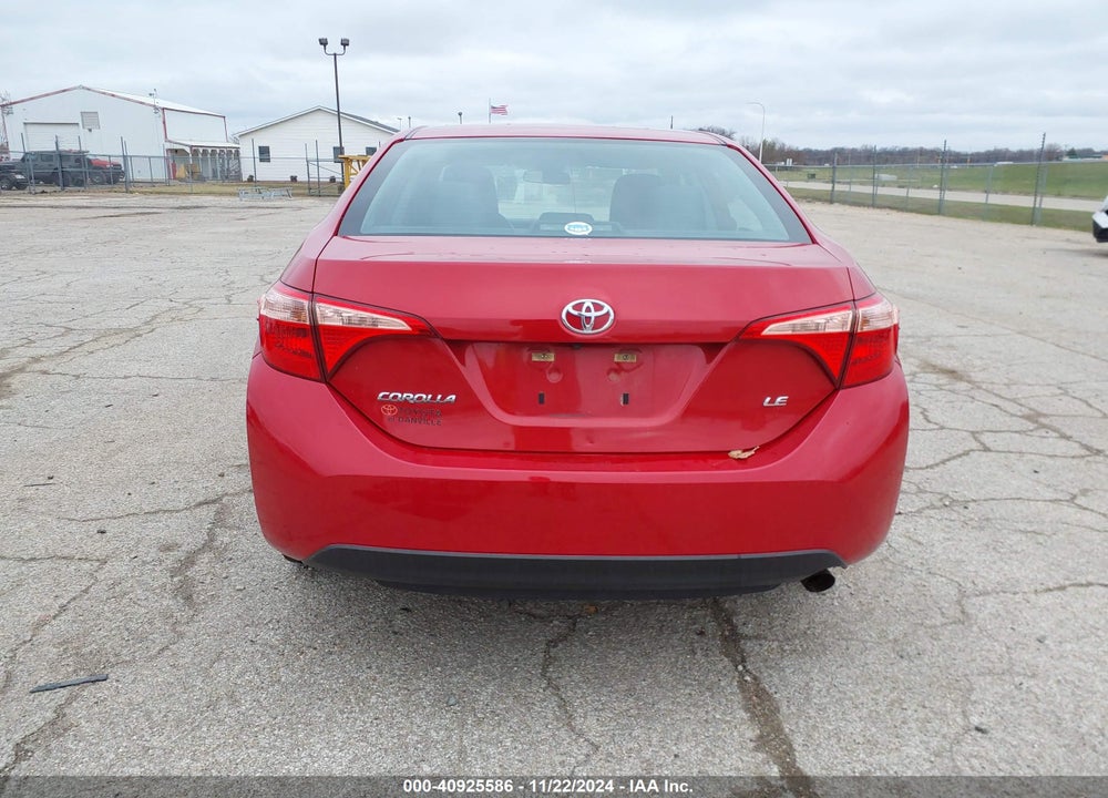 2017 TOYOTA COROLLA LE VIN: 5YFBURHE9HP634412