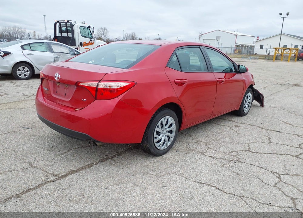2017 TOYOTA COROLLA LE VIN: 5YFBURHE9HP634412