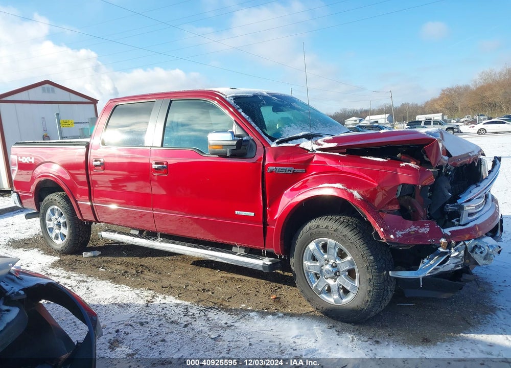 2013 FORD F-150 LARIAT VIN: 1FTFW1ET7DFC93884