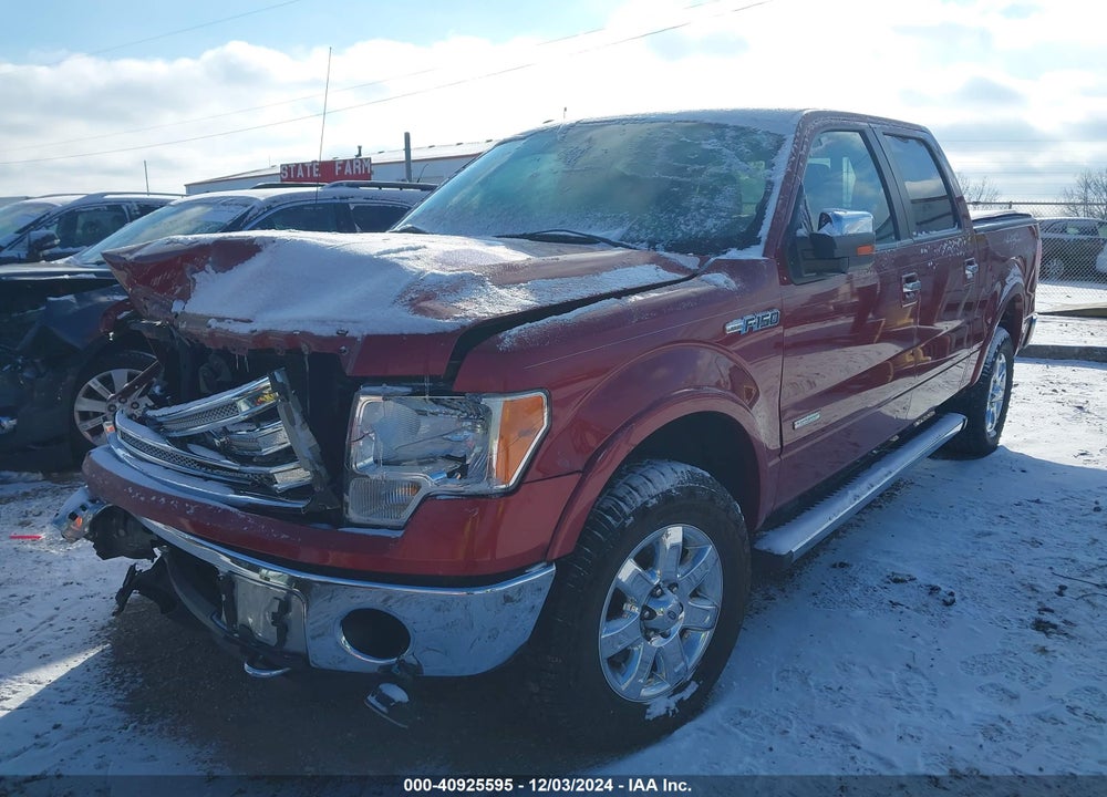 2013 FORD F-150 LARIAT VIN: 1FTFW1ET7DFC93884