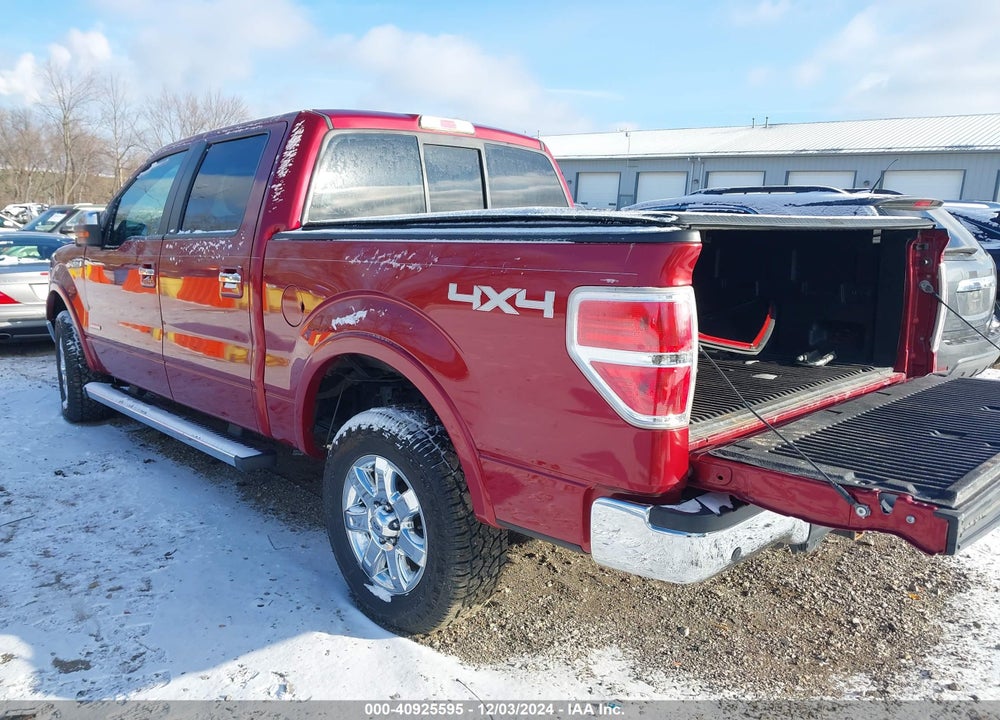 2013 FORD F-150 LARIAT VIN: 1FTFW1ET7DFC93884