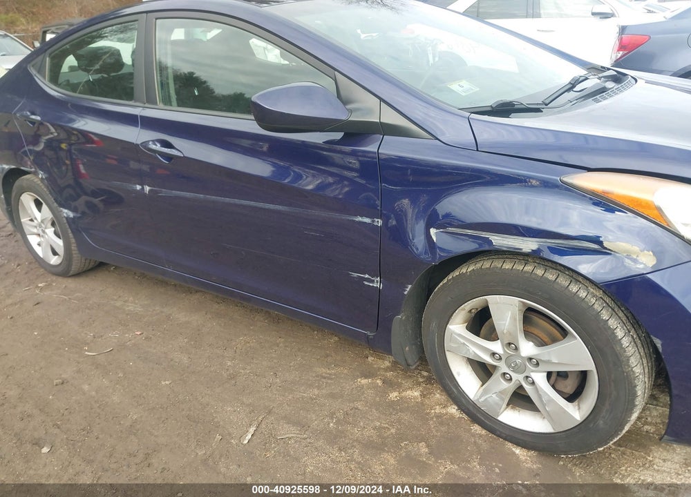 2013 HYUNDAI ELANTRA GLS VIN: 5NPDH4AE2DH415941