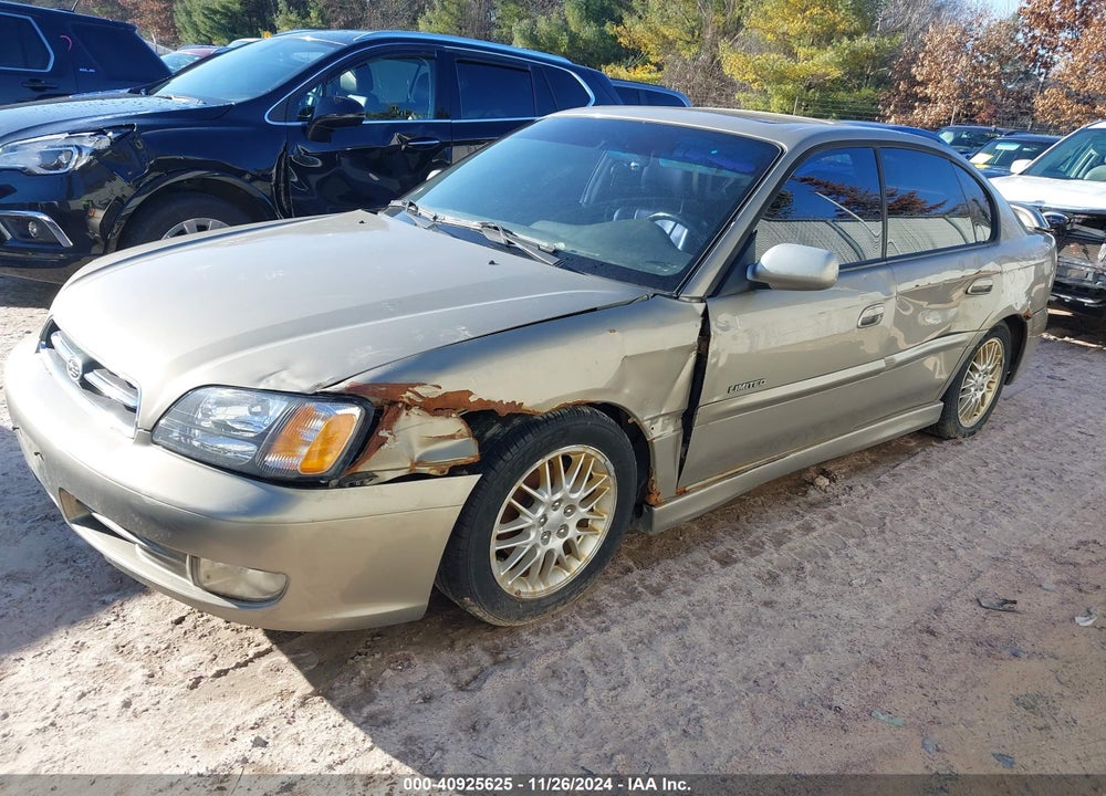 2000 SUBARU LEGACY GT LIMITED VIN: 4S3BE6560Y7207937
