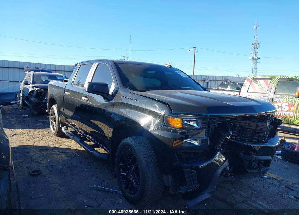 2022 CHEVROLET SILVERADO 1500 LTD 4WD SHORT BED CUSTOM VIN: 1GCPYBEK2NZ142530