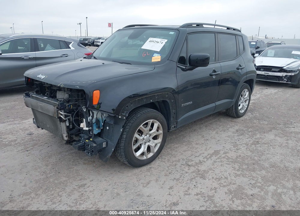 2018 JEEP RENEGADE LATITUDE FWD VIN: ZACCJABB0JPJ07217