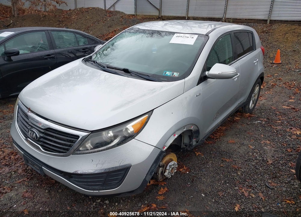 2013 KIA SPORTAGE LX VIN: KNDPBCA21D7517055