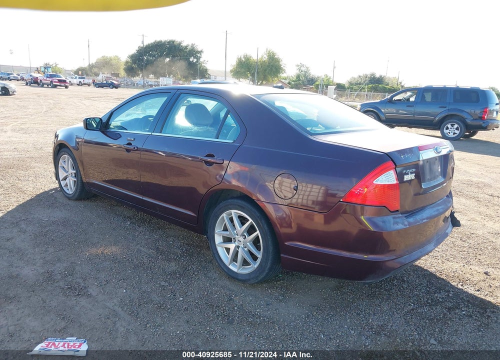 2011 FORD FUSION SEL VIN: 3FAHP0JA2BR253058